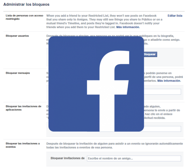 Bloqueos en Facebook - Fran Bravo Gestion de presencia en internet - social media villena - alicante