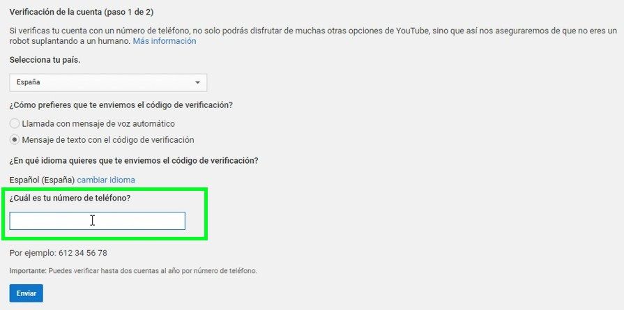 Opciones You Tube - Fran Bravo Gestión Presencia Internet - Social Media - Community Manager - Blog - Blogs - Blogger - Villena - Alicante