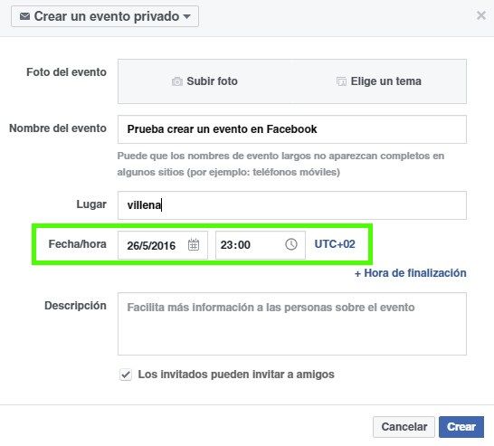 Crear un evento de Facebook - Fran Bravo Gestión de Presencia en Internet - Social Media - Redes Sociales - Community - Blog - Blogger - Villena - Alicante