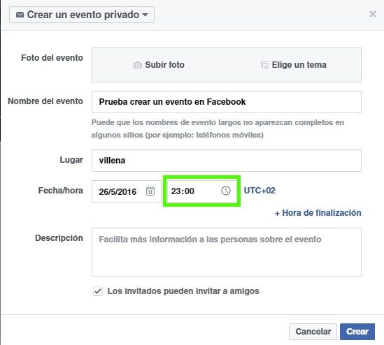 Crear un evento de Facebook - Fran Bravo Gestión de Presencia en Internet - Social Media - Redes Sociales - Community - Blog - Blogger - Villena - Alicante