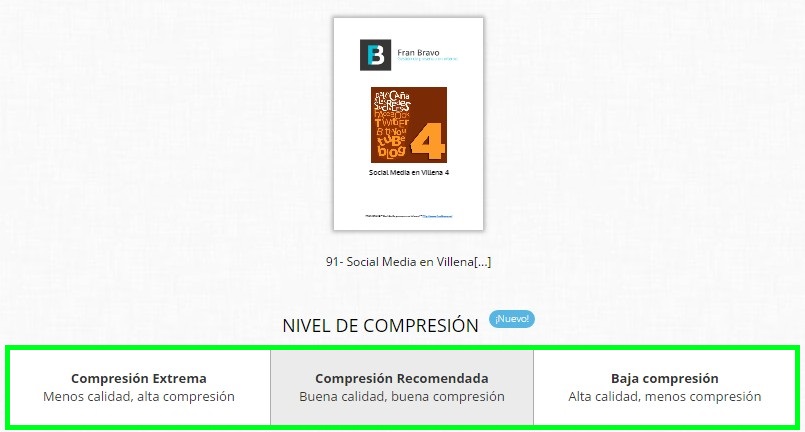 Gestión de PDF online - Fran Bravo Gestión de presencia en internet - Social Media - Community Manager - Blogs - Blogger - Villena - Alicante