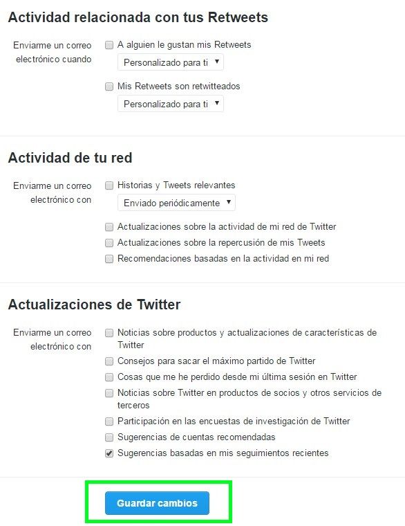 Notificaciones de Twitter - Fran Bravo gestión presencia internet - Redes Sociales - Social Media - Community Manager - Blog - Blogs - Blogger - Villena - Alicante