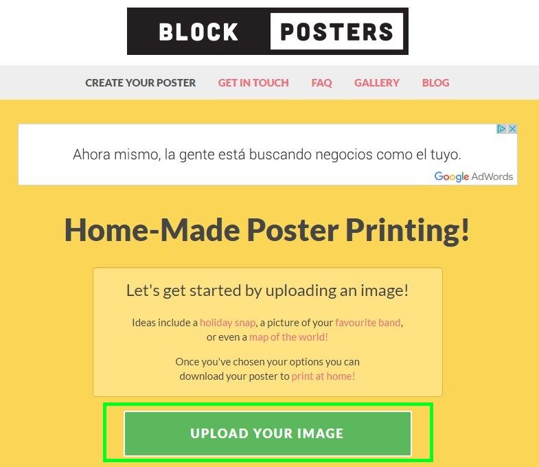 Block Posters, crear tus propios posters gratis - Geeks Room