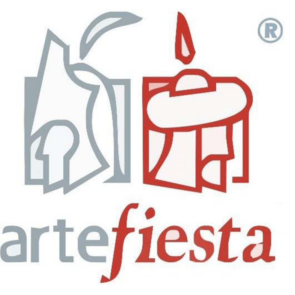 Logotipo de la feria de artesanía festera Artefiesta celebrada en Villena entre los años 2014 al 2016. REDES SOCIALES Y BLOG EN VILLENA ALICANTE - Fran Bravo gestion de presencia en internet